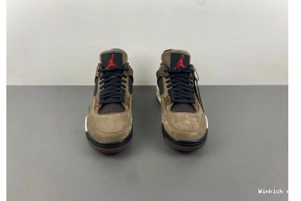 Brown x Scott Air 4 Travis Jordan Retro 1109